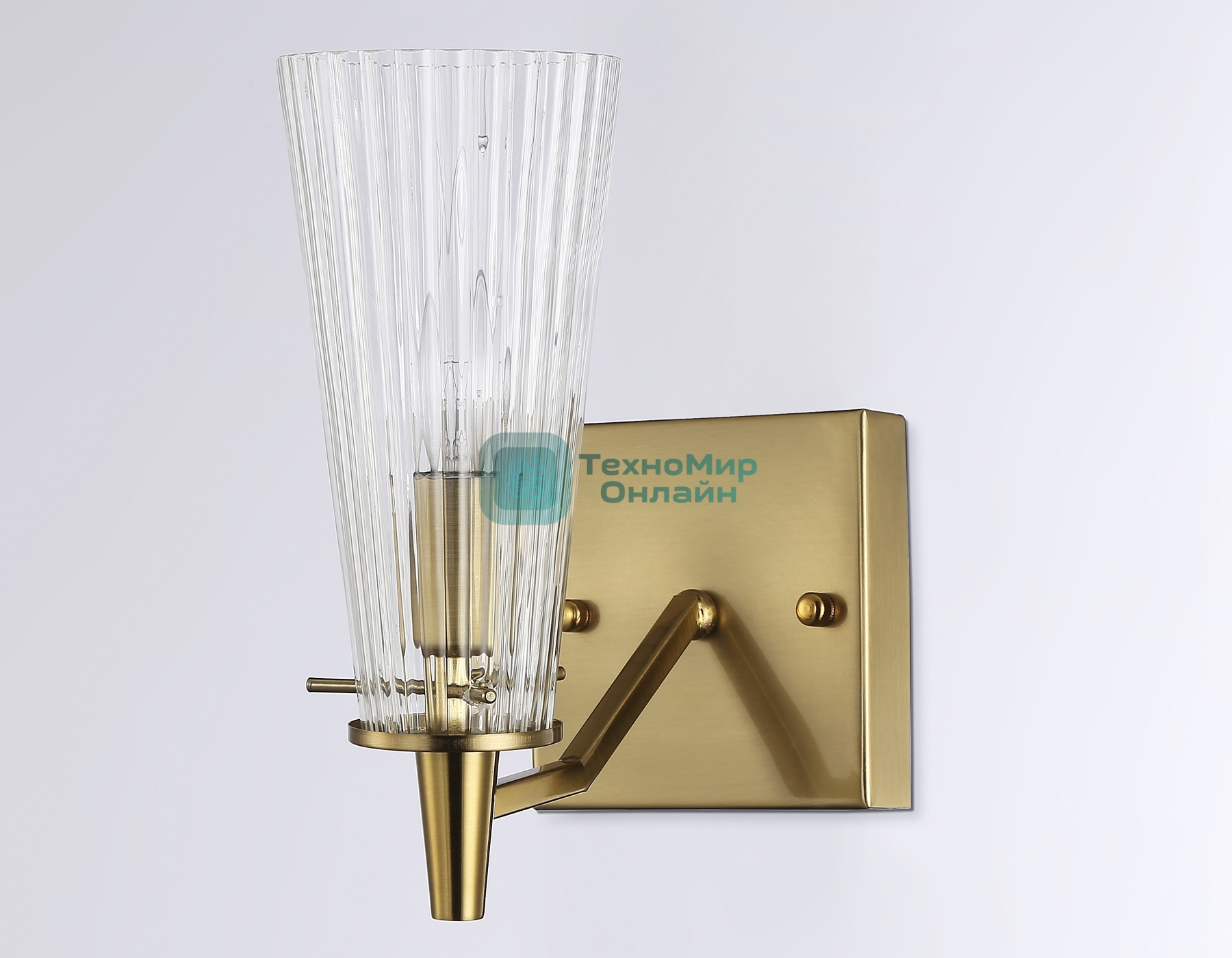 Светильник Ambrella light TR3236 BS/FR латунь/белый матовый E14 max 40W 250*120*210