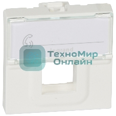 Лицевая панель Keystone для простого коннектора Mosaic