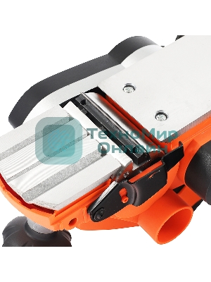 Рубанок электрический PATRIOT PL 850, мощность 900Вт, ширина строгания 82 мм, комплект для выборки четверти