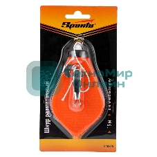 Шнур разметочный Sparta 15 м, пластмассовый корпус