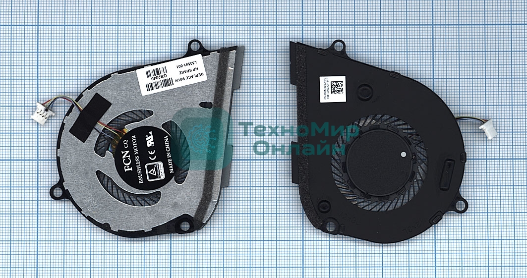 Вентилятор (кулер) для ноутбука HP ENVY X360 15-DS 15-DR CPU