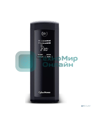 Источник бесперебойного питания UPS CyberPower VP1600EILCD Line-Interactive 1600VA/960W USB/RS-232/RJ11/45 (4 + 4 IEC С13)
