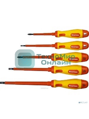 Набор KRAFTOOL EXPERT Cr-Mo-V сталь. SL: 2.5. 4. 5.5. 6.5. PH: № 1. № 2. 6 предметов