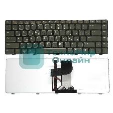 Клавиатура для ноутбука Dell XPS 15 L502X N4110 M5040 N5050 N5040 черная с подсветкой