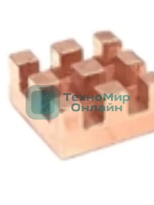 Медный радиатор 10х10х 4 мм