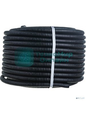 Труба гофрированная ПНД ЭРА черный d 16мм с зонд. легкая 50м (30)