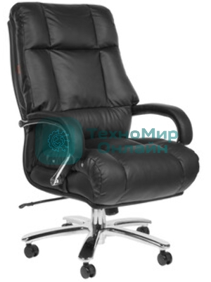 Кресло Chairman 405 черный, экокожа, 120 кг, механизм качания
