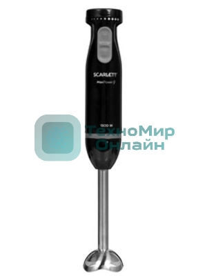 Блендер погружной Scarlett SC-HB42M47 черный, 1500 Вт