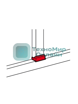 Отвод плоский Legrand 010735 с переходом на кабель-канал шириной 80мм, для кабель-каналов 80х35мм, 105х35мм, 80х50мм, 150х50мм