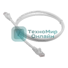 Патч-корд LANMASTER LSZH UTP кат.6, 3.0 м, белый
