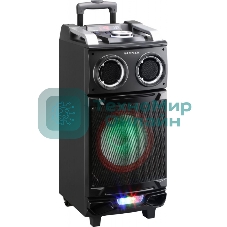 Минисистема SUPRA SMB-880 черный 140Вт/FM/USB/BT/SD