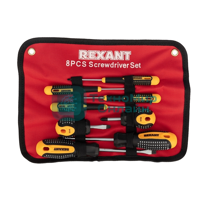 Набор отверток Rexant 8 предметов
