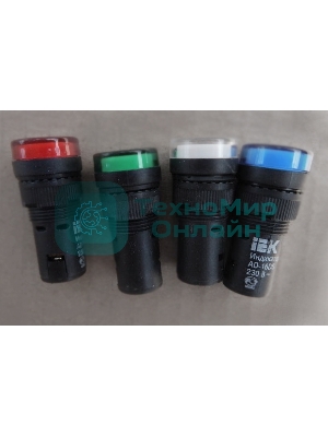Арматура светосигнальная AD-16DS 230В зел. IEK BLS10-ADDS-230-K06-16