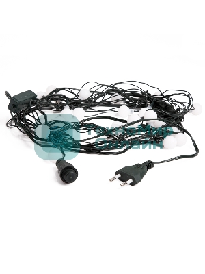 Гирлянда Neon-night Шарики Ø 18 мм, 5 м, темно-зеленый ПВХ, 30 диодов, цвет RGb