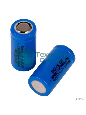 Аккумулятор Rexant Li-ion 16340 unprotected 700 mAh 3.7 В