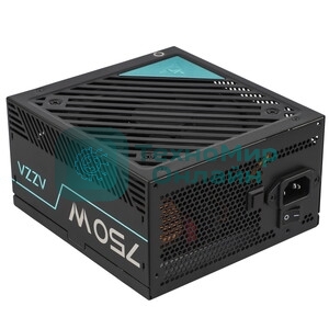 Блок питания Azza ATX 750W PSAZ-750G Gen.5 80+ gold (20+4pin) APFC 120mm fan 6xSATA Cab Manag RTL