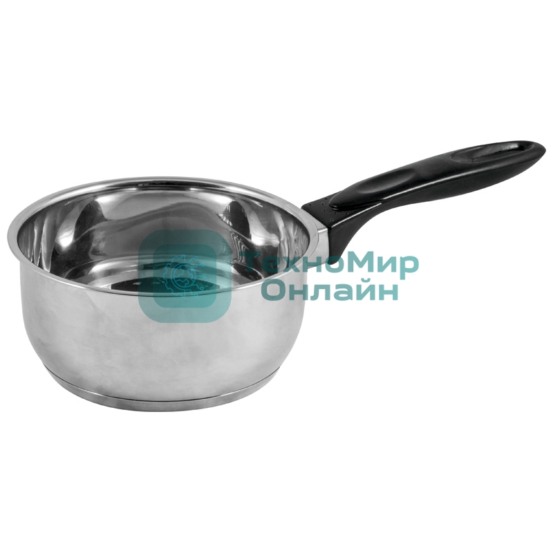 Ковш Mallony Mestolo-16 из нерж стали с бакел ручкой, зерк полировка, объем 1,4 л, диа 16 см, капсулир дно