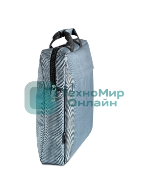Сумка для ноутбука ExeGate EX205136RUS Start S15 Grey, серая, полиэстер, для ноутбуков до 15.6