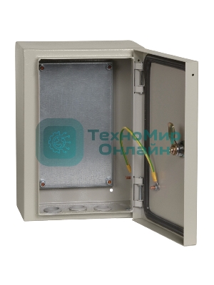 Корпус металлический IEK YKM40-321-54 ЩМП-3.2.1-0 У2 IP54 размеры 300х210х150 мм