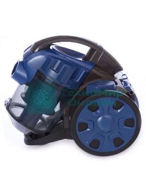 Пылесос SUPRA VCS-1832 синий, 360/1800 Вт, уборка сухая, пылесборник контейнер 2 л