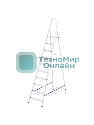 Стремянка Сибртех, 10 ступеней, алюминиевая