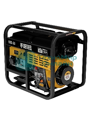 Электрогенератор дизельный Denzel DES-55, 5.5 кВт, 110 дБ, 93.8 кг