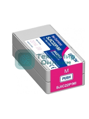 Картридж струйный SJIC22P(M): INK CARTRIDGE FOR TM-C3500 пурпурный