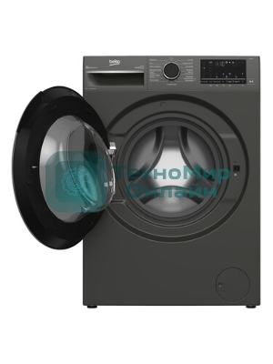 Стиральная машина Beko B3WFR572AB темно-серый, загрузка фронтальная 7 кг, 1200 об/мин., класс: А