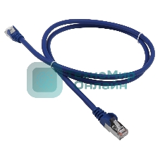 Патч-корд LANMASTER LSZH FTP cat.5e, 5.0 м, синий