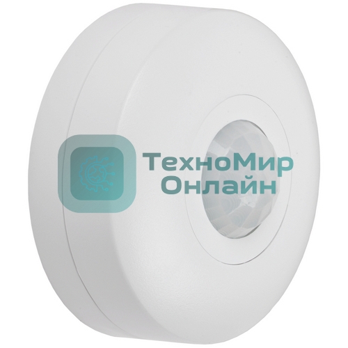 Датчик движения ДД 025 белый, 1200Вт, 360 гр.,6М,IP20,IEK IEK LDD11-025-1200-001