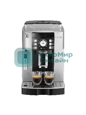 Кофемашина автоматическая DeLonghi ECAM 21.117.SB серебристый/черный, исп. кофе - зерновой/молотый, 1.8 л, 1450 Вт, 15 бар
