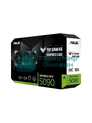 Видеокарта Asus GeForce RTX 5090 TUF Gaming OC 32Gb GDDR7 DLSS4 (90YV0LY0-M0NA00)