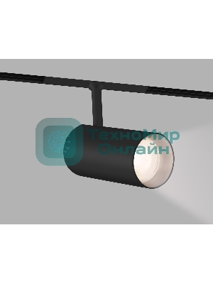 Трековый акцентный светильник Ambrella light GL4435 BK черный IP20 20W 3CCT 3000-6000K SMART 48V 24° D65*140