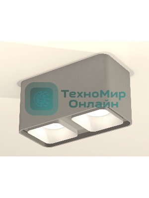 Светильник Ambrella Light XS7852001 SGR/SWH серый песок/белый песок MR16 GU5.3 (C7852, N7701)