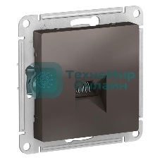 Механизм розетки компьютерной AtlasDesign RJ45 мокко SchE ATN000683