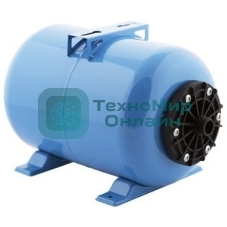 Гидроаккумулятор горизонтальный ГП 50 к, комбинированный фланец