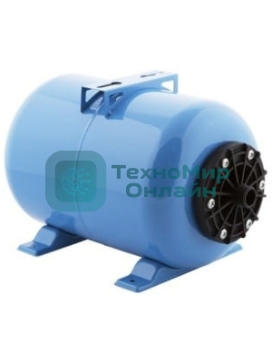 Гидроаккумулятор горизонтальный ГП 50 к, комбинированный фланец