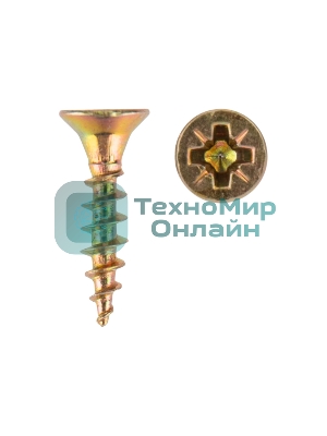 Саморез универсальный Kranz 3.5х16, желтый цинк, упаковка поставщика (32 000 шт.)