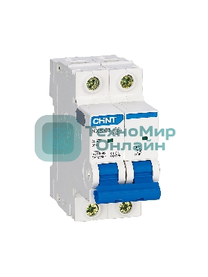 Выключатель автоматический CHINT 2п C 10А 4.5кА NXB-63S
