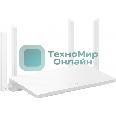 Роутер беспроводной Huawei WiFi AX2 WS7001-22 (53030ADX) AX1500 10/100/1000BASE-T белый