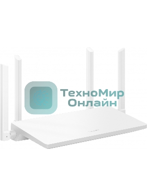 Роутер беспроводной Huawei WiFi AX2 WS7001-22 (53030ADX) AX1500 10/100/1000BASE-T белый