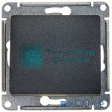 Механизм переключателя 1-кл. Glossa сх. 6а 10AX антрацит SchE GSL000761