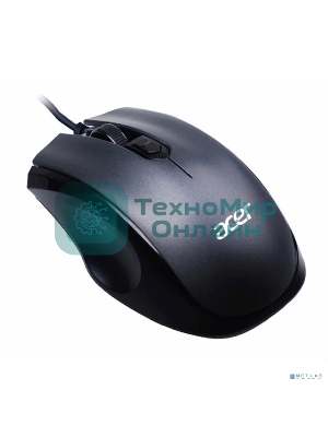 Мышь проводная Acer OMW020 черный, 1600 dpi, USB, кнопки - 4