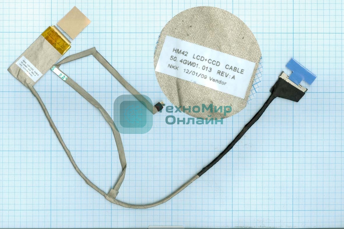 Шлейф матрицы для ноутбука Acer Aspire 4551G, 4741, 4741G, 4750, 4750G, D640, 50.4GW01.011