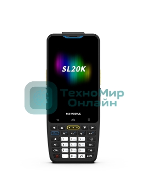 Терминал сбора данных M3 Mobile L2KX4C-T2CWAS-HF-01 Android 13 GMS, LTE, 802.11 a/b/g/n/ac, SE4710, 5MP/13MP, WVGA, BT5.0, GPS, NFC(HF), 4G/64G, 5200mAh