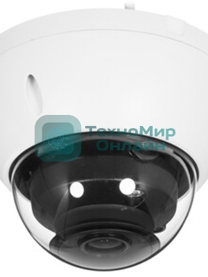 Купольная вандалозащищенная IP-камера 8Мп AC-D3183WDZIR5 - объектив 2.7-12мм с мотор-зумом и автофокусом, механический ИК-фильтр, двусторонний аудиоканал, ИК-подсветка, питание PoE/12В. Real WDR (120dB). Слот microSD (архив до 128Гб).