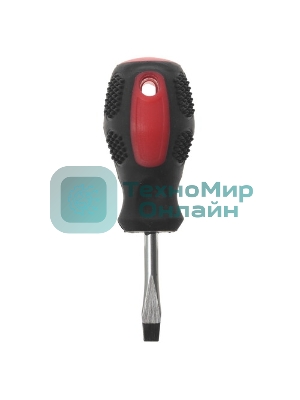 Отвертка Matrix Anti-Slip, SL5,0 х 38 мм, CrV, двухкомп. рукоятка