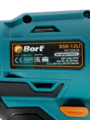 Гайковерт Bort BSR-12LI проводной автомобильный 93720636 12 В, 350 Нм, 3300 об/мин, 3,1 кг