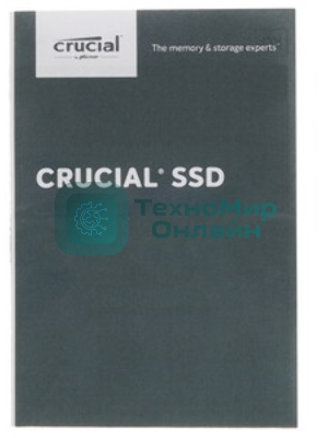 Накопитель SSD Crucial P3 Plus, 2Tb, PCIe 4.0 x4, M.2 2280, NVMe, R/W 5000/4200