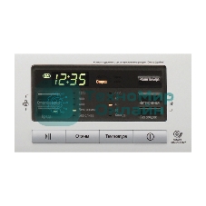 Стиральная машина LG F1296TD4 серебристый, загрузка фронтальная 8 кг, 1200 об/мин, класс: А